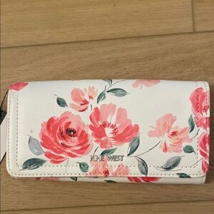 Nine West Floral Print Wallet